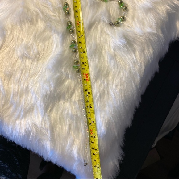 Rhinestones Necklace and Bracelet Set - Picture 7 of 15